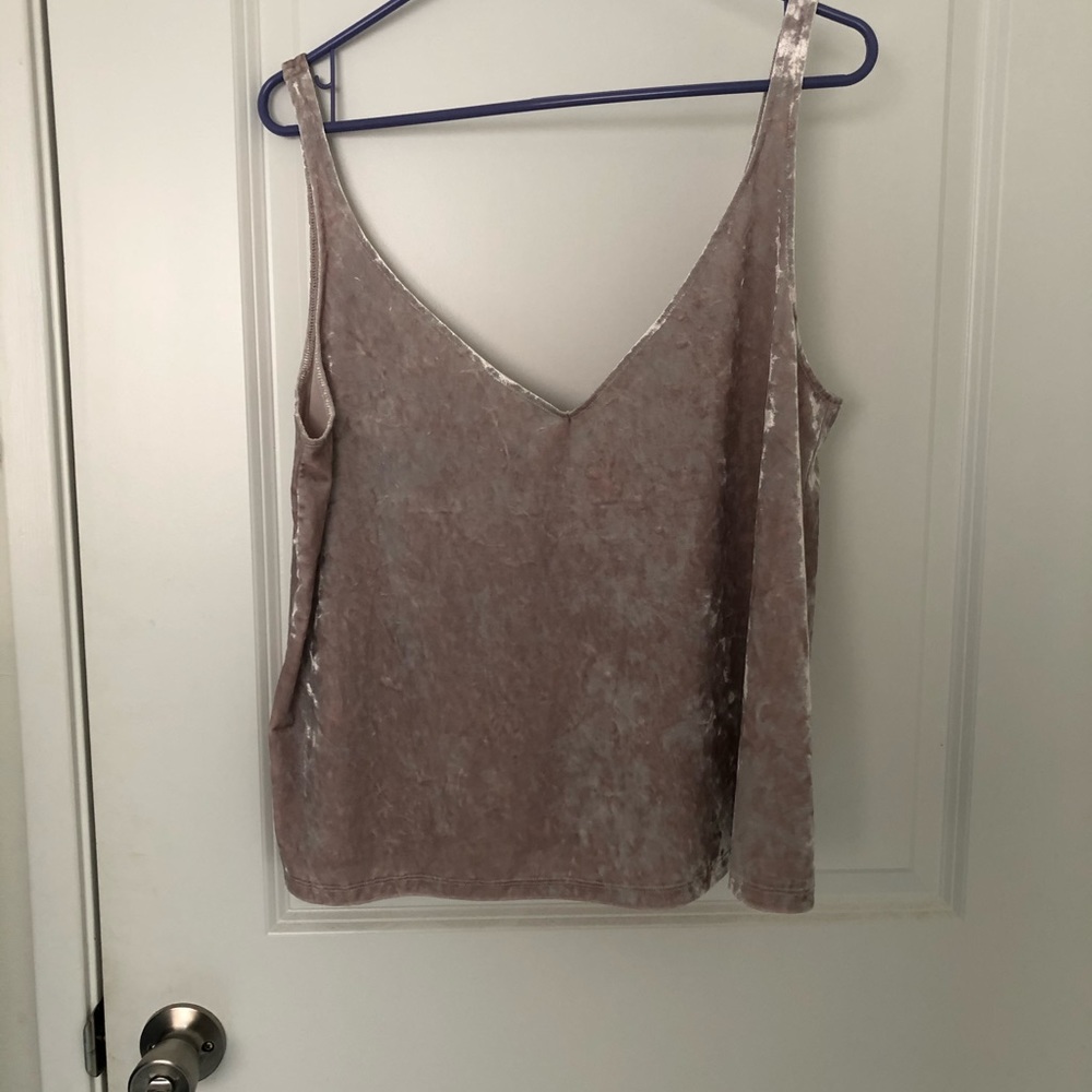 Crushed velvet dress
